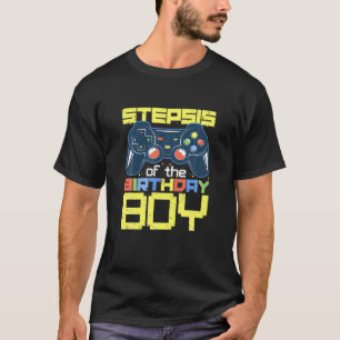 T-shirt Stepsoeur De L'Anniversaire Jeu Vidéo Corresponda