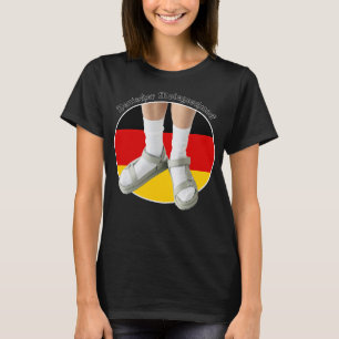 T-shirt Stéréotypes de German Fashion Taste White Sock San