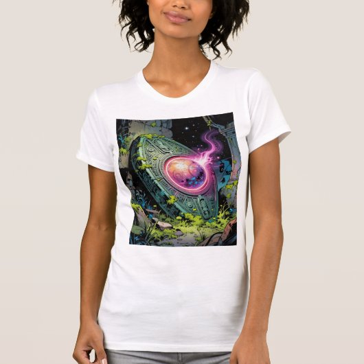 T-shirt Sternenpfad – Reise durch das Universum´1 (Devant)