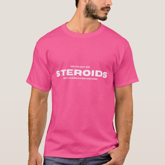 T-shirt Stéroïdes Powerlifter Bodybuilding (Devant)
