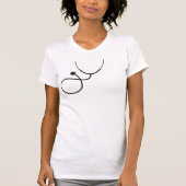 T-shirt stéthoscope (Devant)