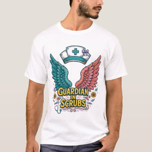 T-Shirt Stéthoscope Battement de Coeur d'Infirmièr