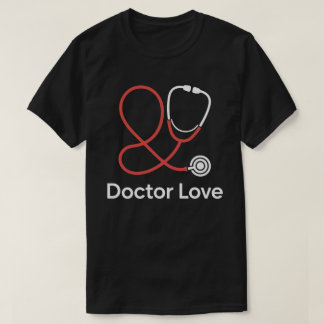 T-Shirt Stéthoscope Docteur Amour