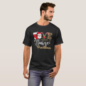 T-shirt Stéthoscope Leopard (Devant entier)