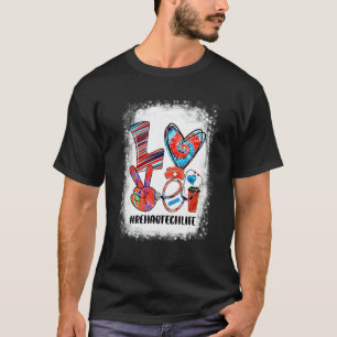 T-shirt Stéthoscope Tie Dye Drôle Amour Réadapt Tech Vie N