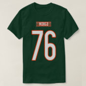 T-shirt Steve McMichael Mongo Chicago Jersey FrontBack Pri (Design devant)