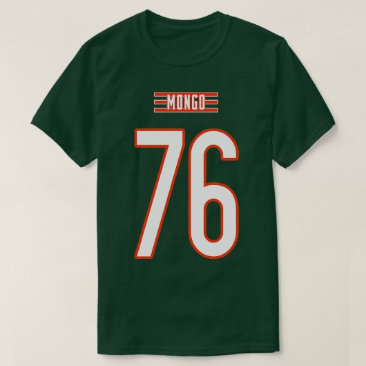 T-shirt Steve McMichael Mongo Chicago Jersey FrontBack Pri (Design devant)