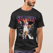 T-shirt Steve Nash Phoeni Basketball Legend MVP Signature (Devant)