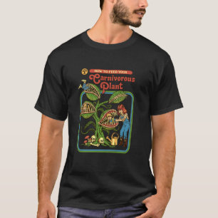 T-shirt Steven Rhodes Comment Alimenter Votre Plante Carni