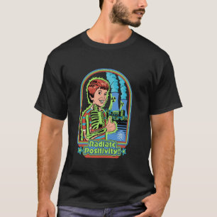 T-shirt Steven Rhodes Radiate Positivity Radioactive Dark