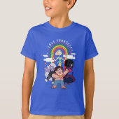 T-shirt Steven Universe - Aimez-vous (Devant)