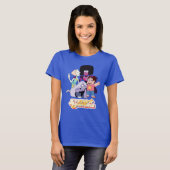 T-shirt Steven Universe | Crystal Gem Group Huddle (Devant entier)