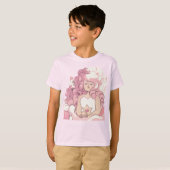 T-shirt Steven Universe | Illustration de quartz Rose (Devant entier)