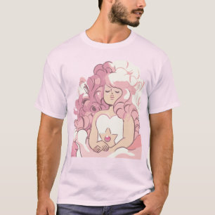 T-shirt Steven Universe   Illustration de quartz Rose