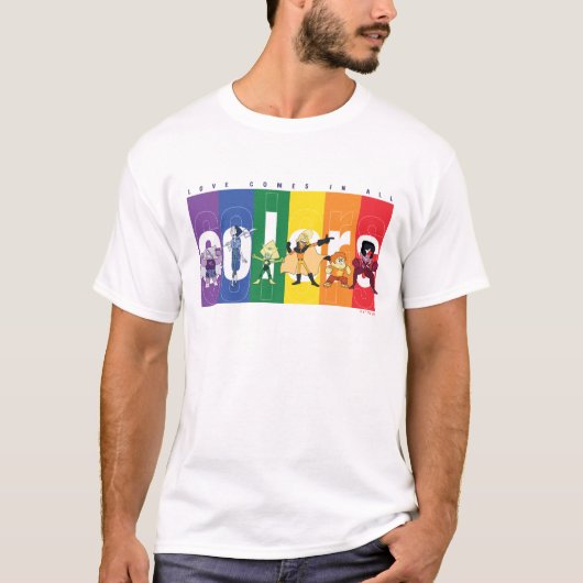 T-shirt Steven Universe - L'Amour Arrive Dans Toutes Les C (Devant)