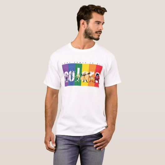 T-shirt Steven Universe - L'Amour Arrive Dans Toutes Les C (Devant entier)