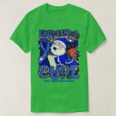 T-shirt Stevens Johnson Syndrome Sensibilisation léopard c (Design devant)