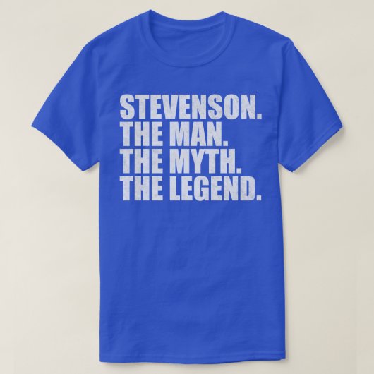T-shirt Stevenson Stevenson Nom de famille Stevenson Nom d (Design devant)