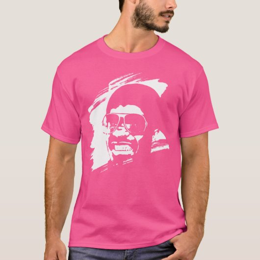 T-shirt Stevie Wonder (Devant)