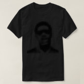 T-shirt Stevie Wonder - Conception minimale abstraite orig (Design devant)
