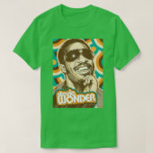 T-shirt Stevie Wonder Design de haute qualité 1 (Design devant)