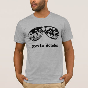 T-shirt Stevie Wonder Glasses