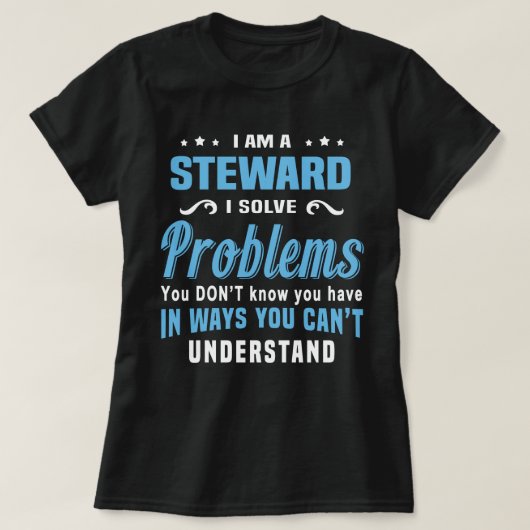 T-shirt Steward (Design devant)