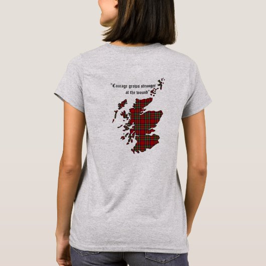 T-shirt Stewart Clan Femmes (Dos)