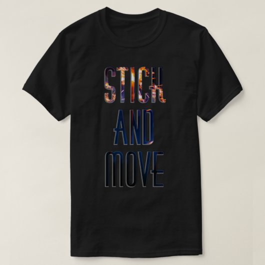 T-shirt Stick and Move 1 (Design devant)