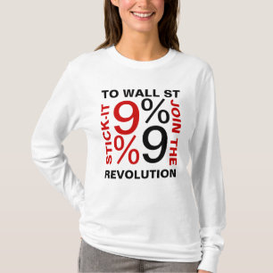 T-SHIRT STICK-IT À WALL STREET 99%