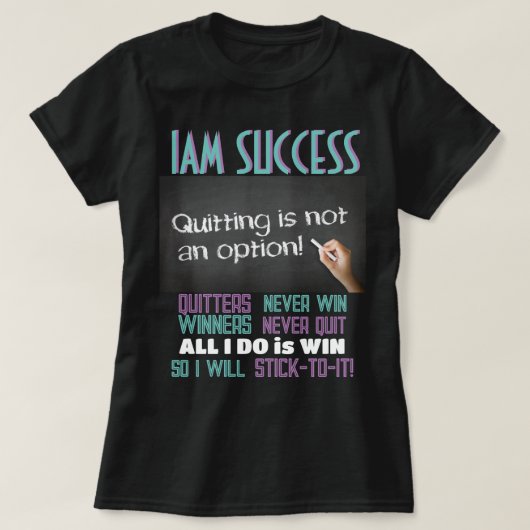 T-shirt STICK-TO-IT (Design devant)