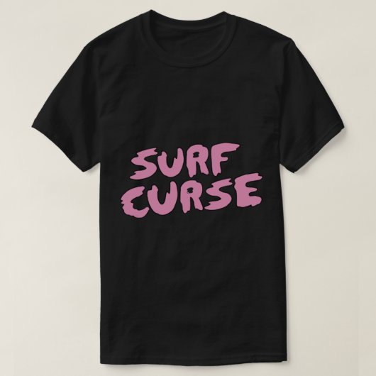 T-shirt Sticker à malédiction surf (Design devant)