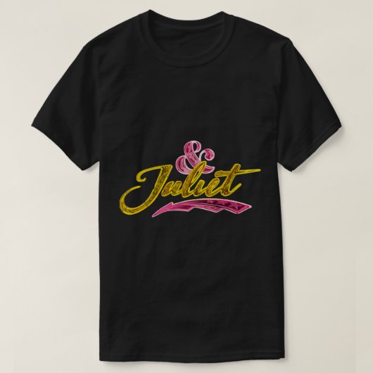 T-shirt Sticker & ; juliet-logo (Design devant)