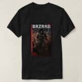 T-shirt Sticker BRZRKR (Design devant)