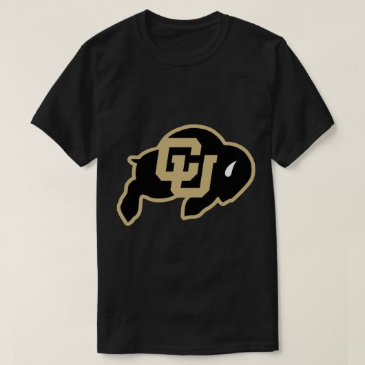 T-shirt Sticker Buffaloes-Colorado (Design devant)