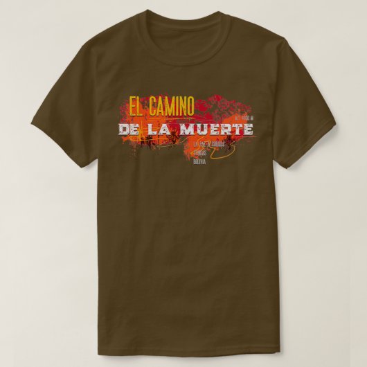 T-shirt Sticker de Camino de la Muerte  (Design devant)