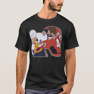 T-shirt Sticker de combat Tom Wilson