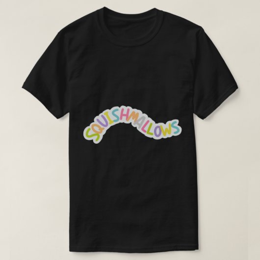 T-shirt Sticker de conception logo Squishmallows (Design devant)