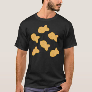 T-shirt Sticker de crackers de poisson rouge