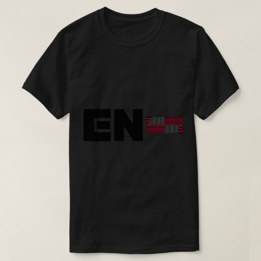 T-shirt Sticker du logo Enhypen.png (Design devant)
