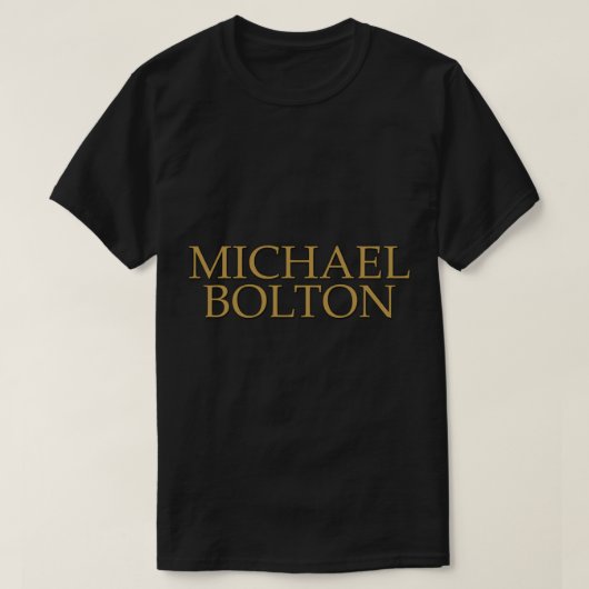 T-shirt Sticker du logo Michael Bolton (Design devant)