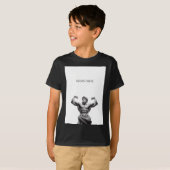 T-shirt Sticker dur de travail1 (Devant entier)