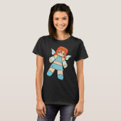 T-shirt Sticker en fleur (Devant entier)