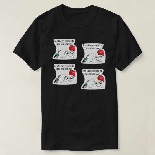 T-shirt Sticker Expensiver Da Fabriqué Par Joe Biden.png (Design devant)