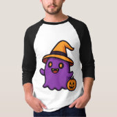 T-shirt Sticker Halloween Ghost (Devant)