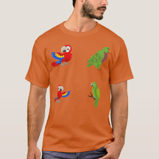 T-shirt Sticker Pack Parrot 10