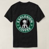 T-shirt Sticker pour café d'explosion (Bakugo) (Design devant)