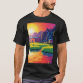 T-shirt Sticker pour doublures en argent (Devant)