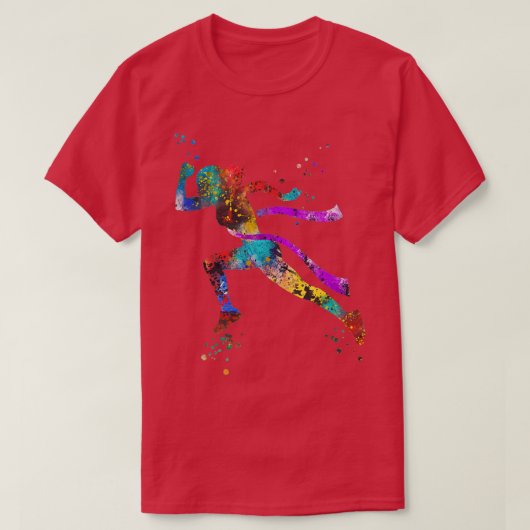 T-shirt Sticker pour femme en cours (Design devant)