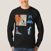 T-shirt Sticker pour infirmière de rhumatologie - Nur de r (Devant)